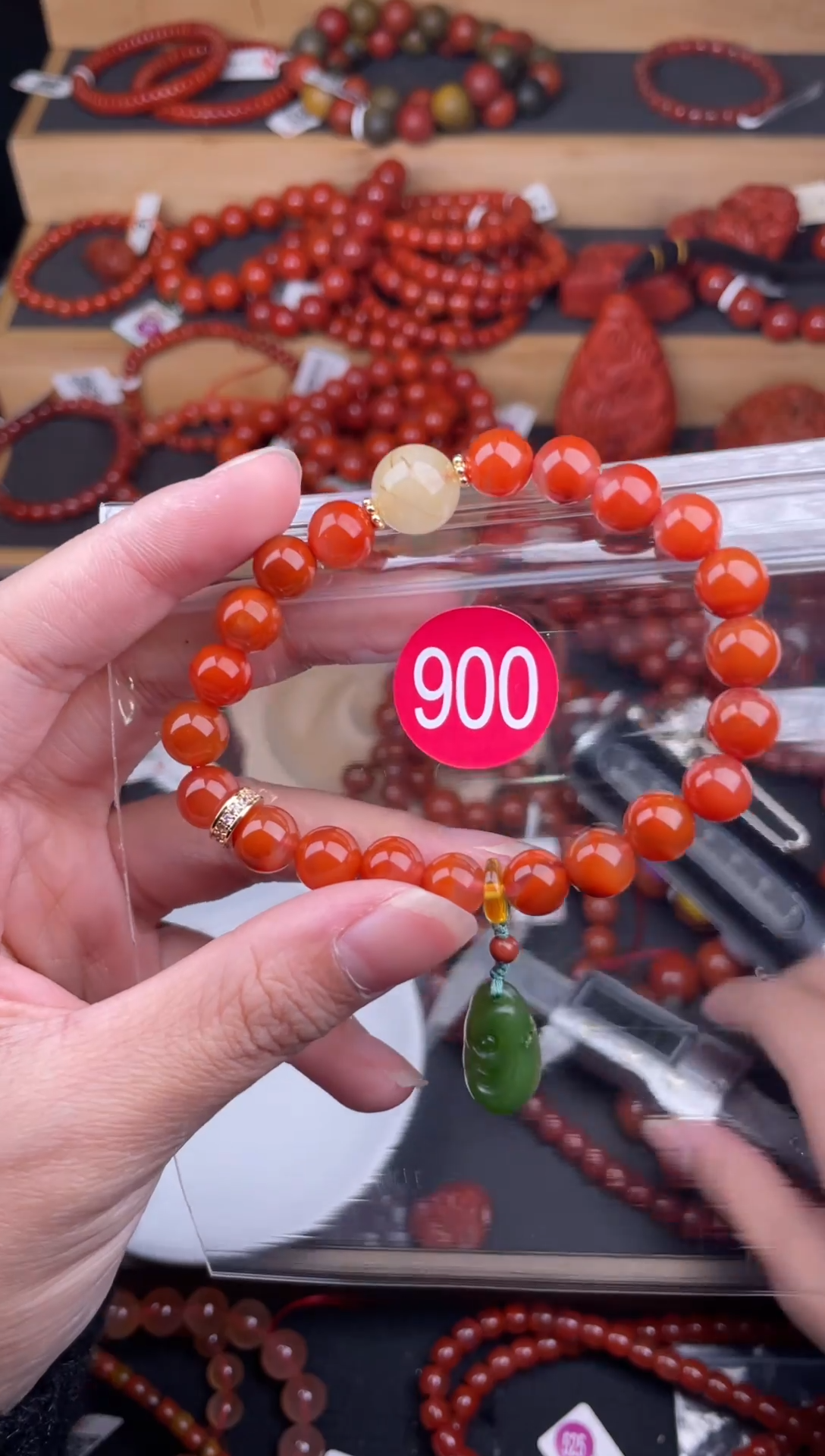 【闪购商品】南红玛瑙珠宝奇石未镶嵌900-8+