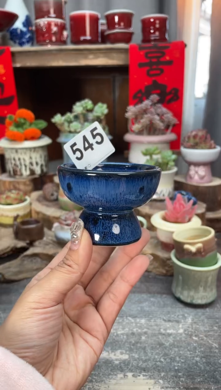 【闪购商品】摆件545知木小芳花盆
