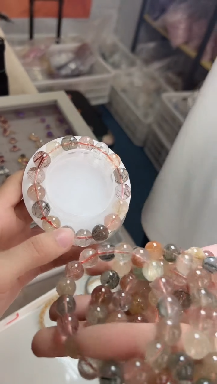 【闪购商品】水晶手串未镶嵌0112s030多样性发一