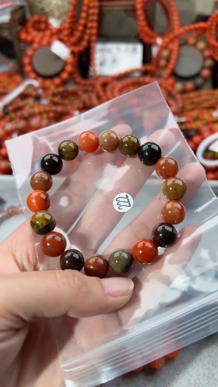 【闪购商品】南红玛瑙手串未镶嵌11