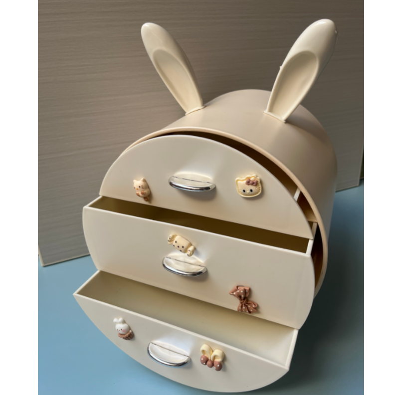 三层圆形收纳盒 塑料 RS