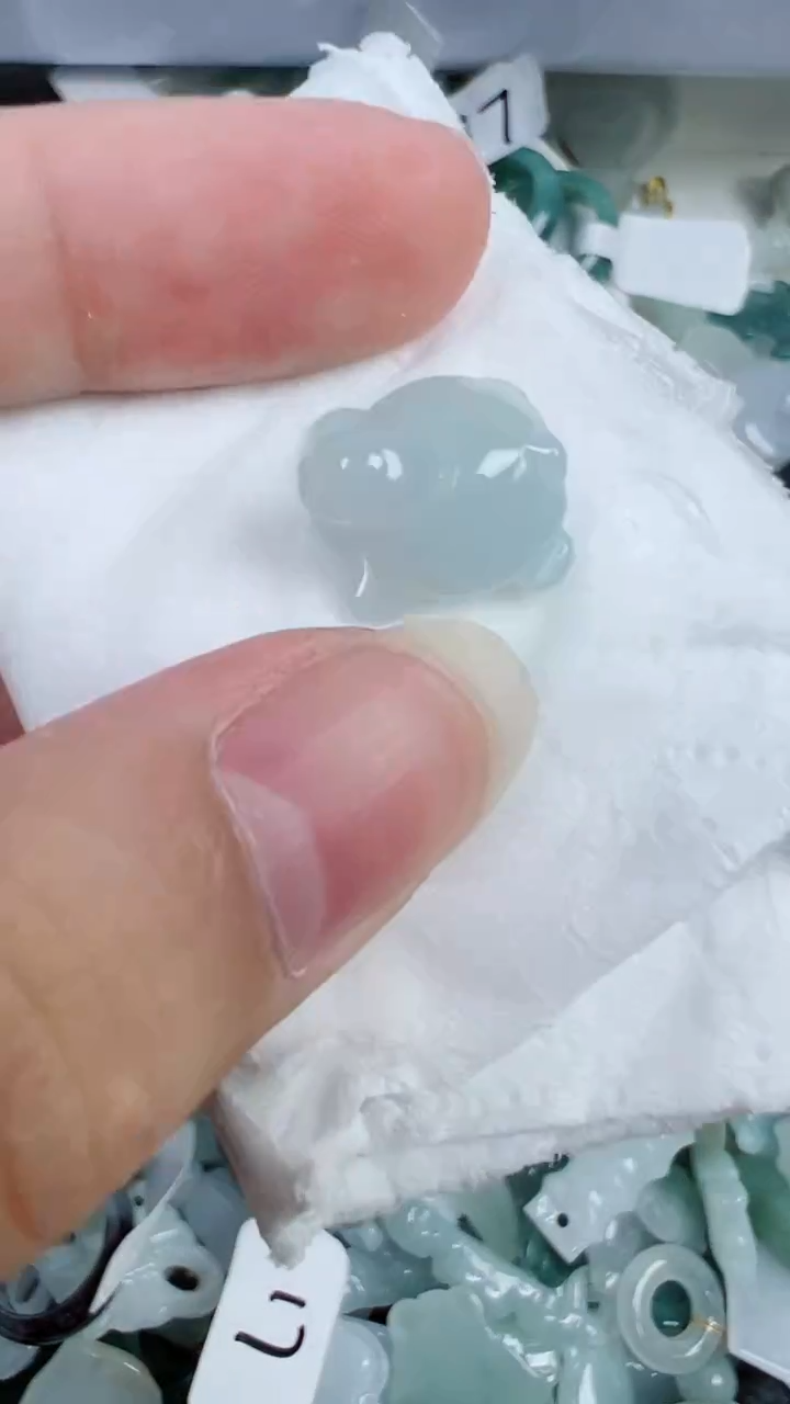 散珠翡翠222号链接，A货翡翠