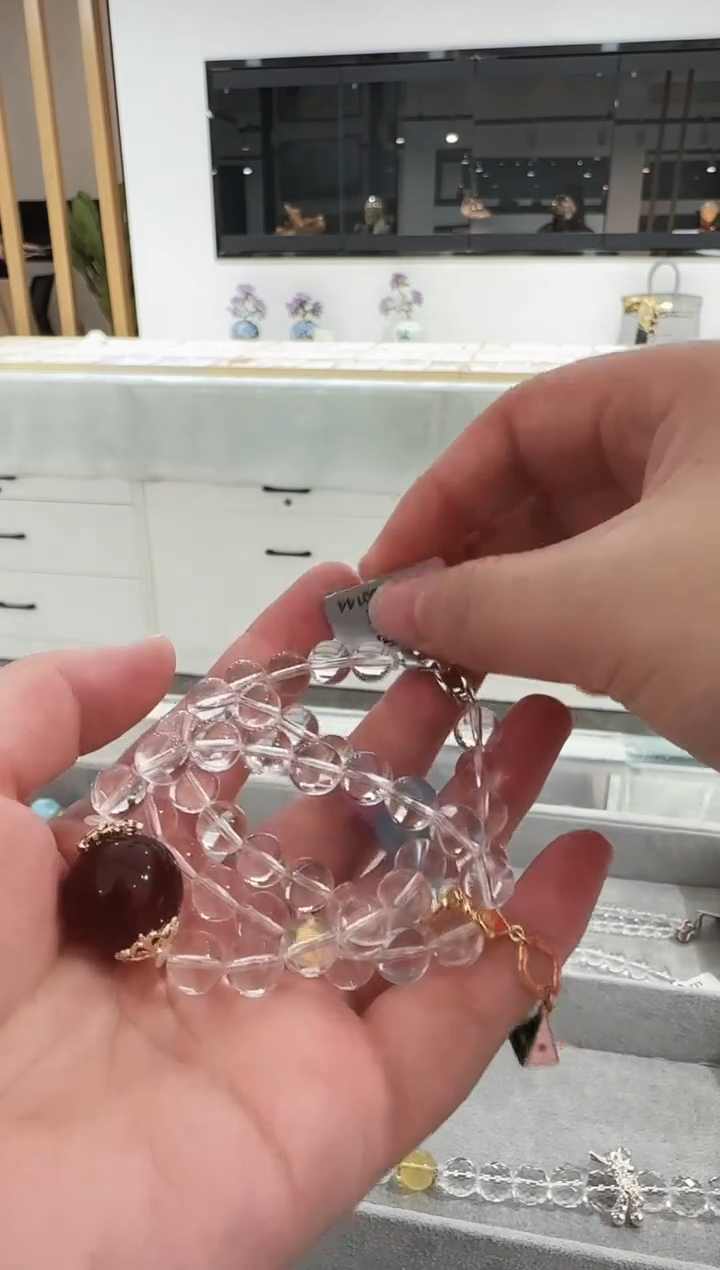 未镶嵌手串水晶手串