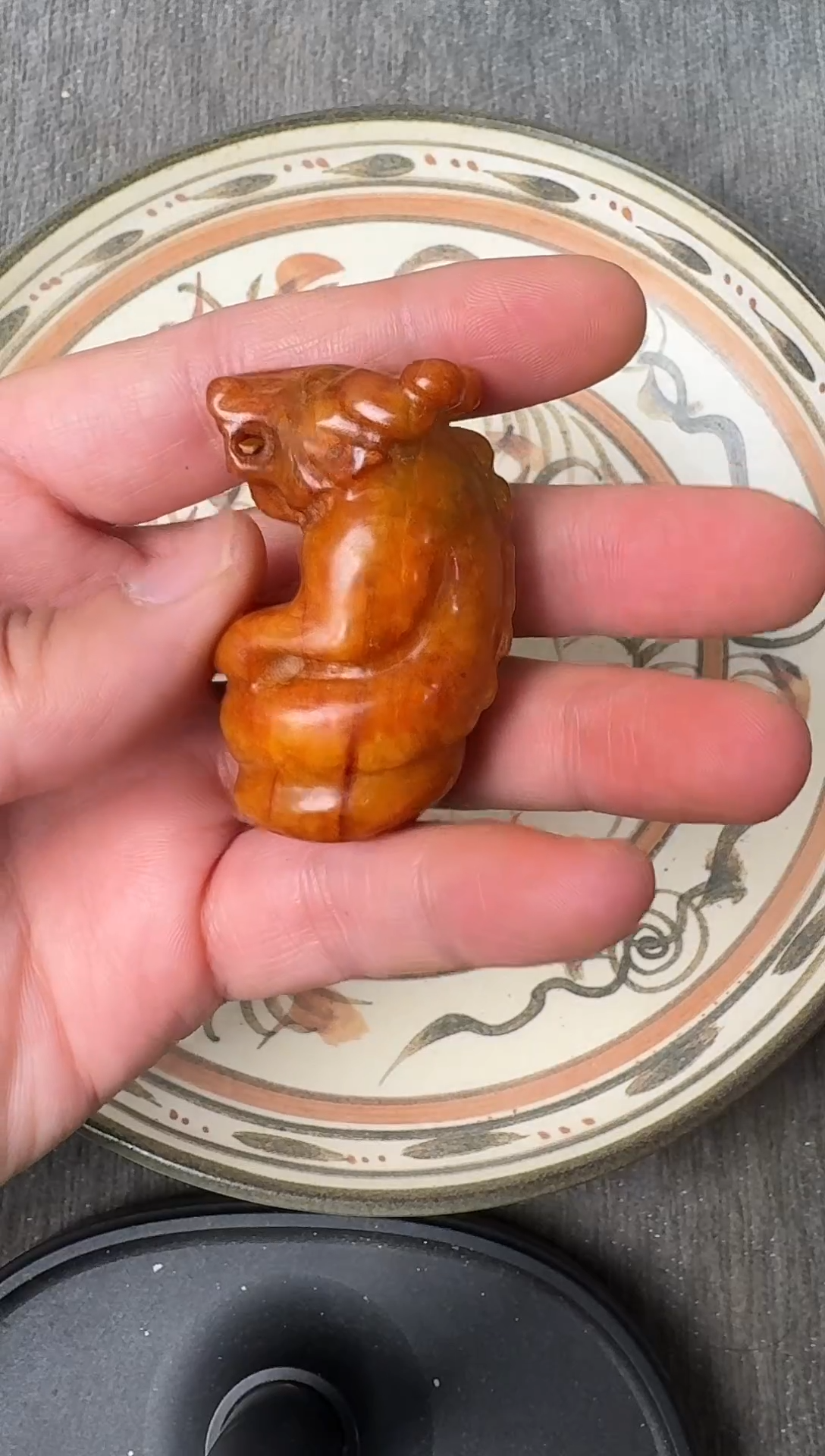 未镶嵌和田玉把件88888