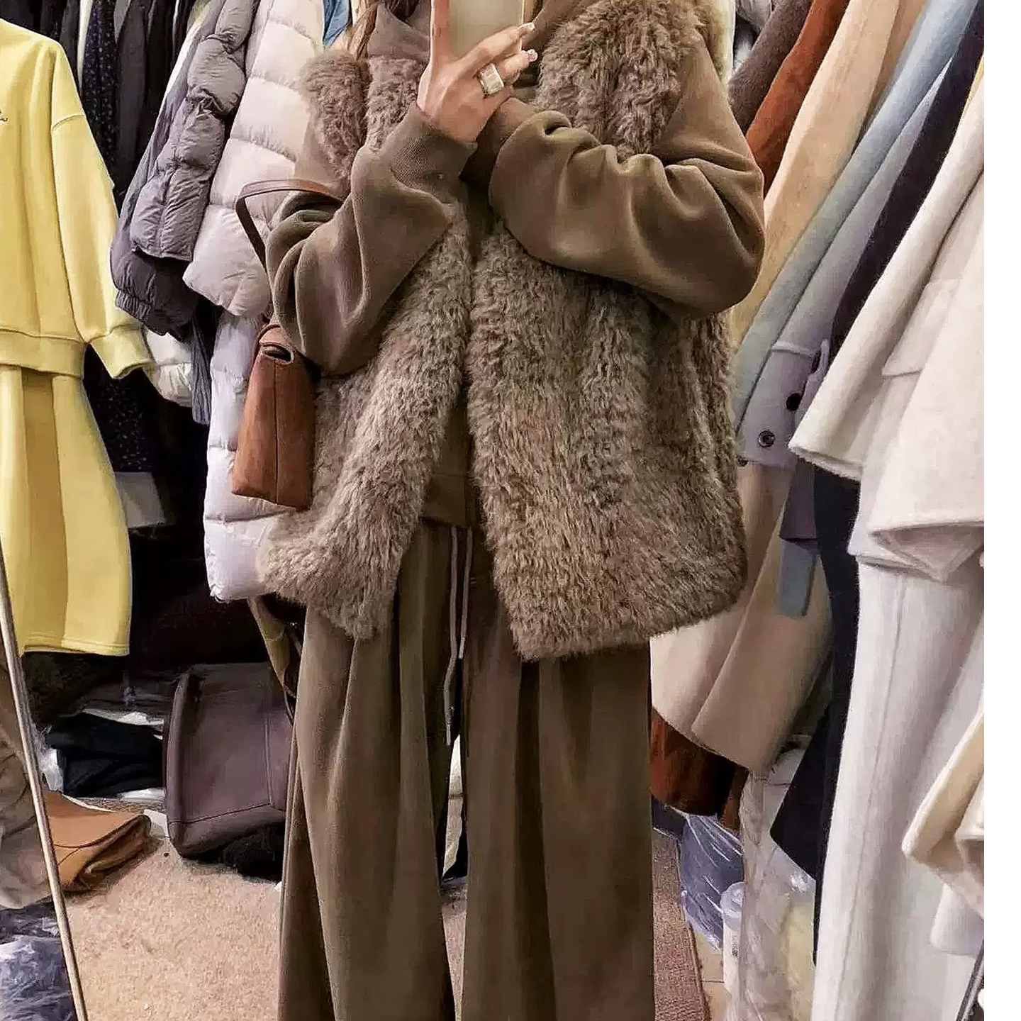 【冯七七】70款韩系轻绒绒保暖马甲