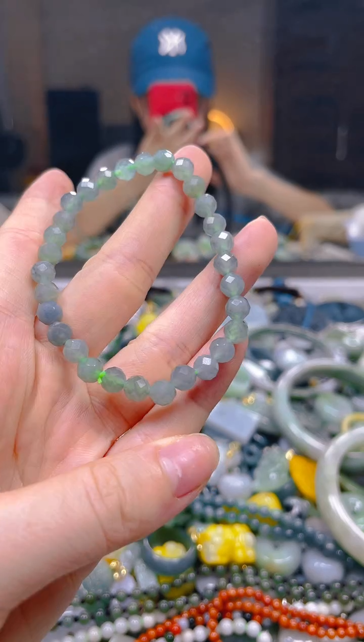 翡翠未镶嵌颈饰/B/翡翠A货一图一物