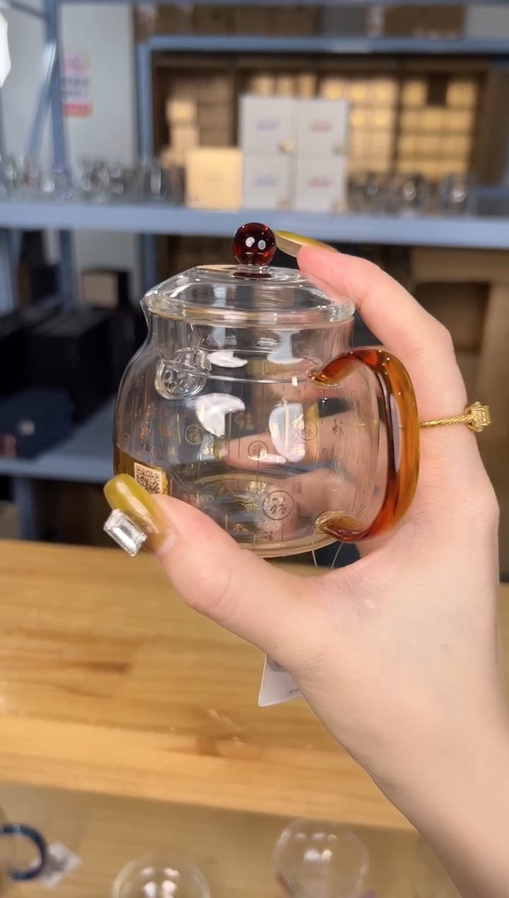 禾器 满福言卿壶琥珀