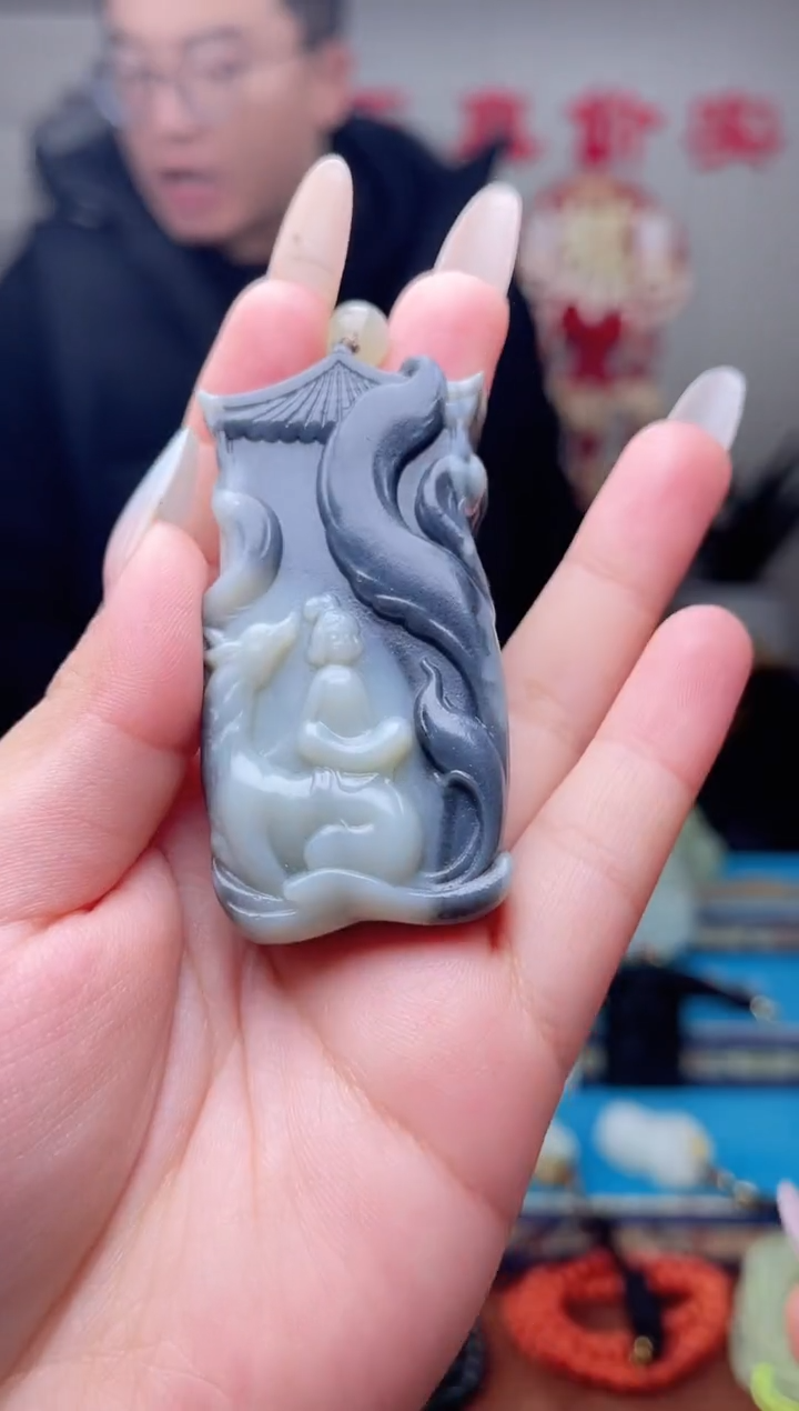 【闪购商品】和田玉挂件未镶嵌1