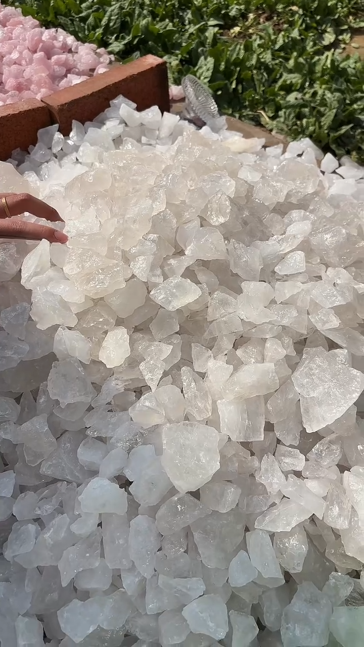 【闪购商品】水晶摆件未镶嵌白水晶碎石500g
