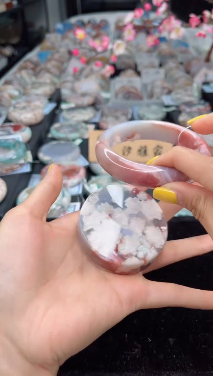 石英质玉未镶嵌手镯62圈口（赠送镯心）S921161