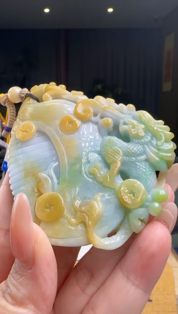 【闪购商品】翡翠颈饰未镶嵌YJ@@960Q3J15151