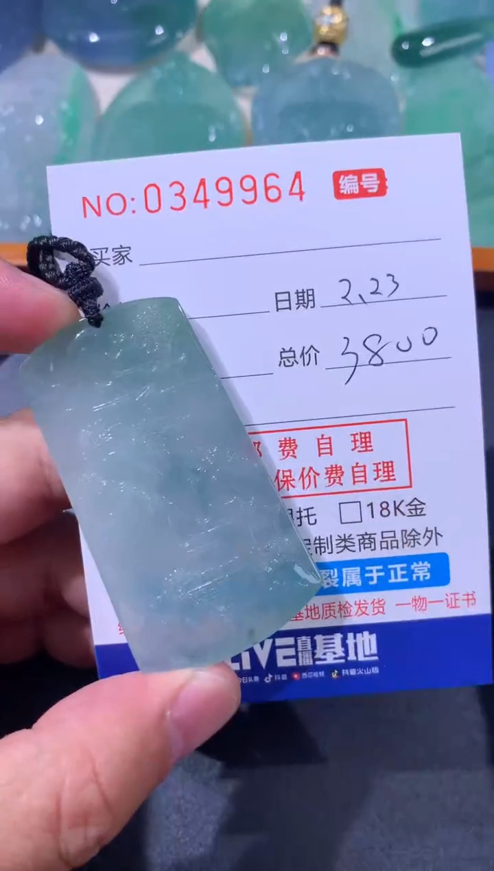【闪购商品】翡翠颈饰未镶嵌天然A货翡翠