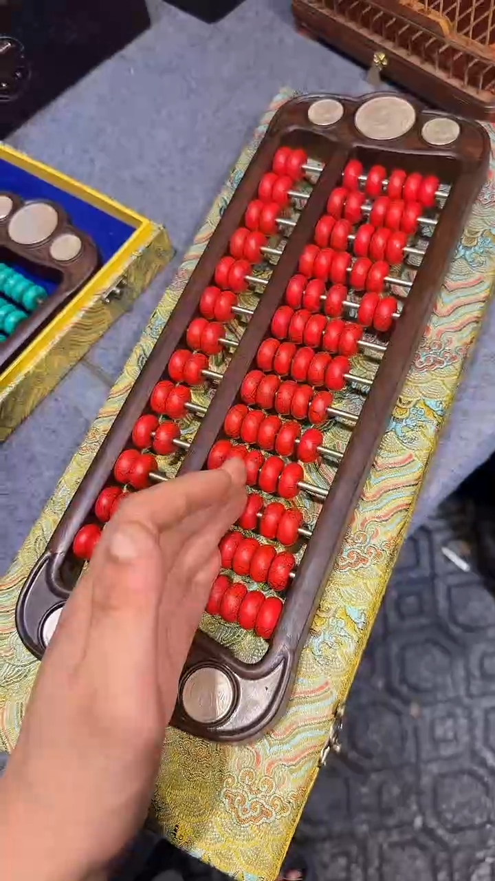 贡木紫檀红算盘111111111111