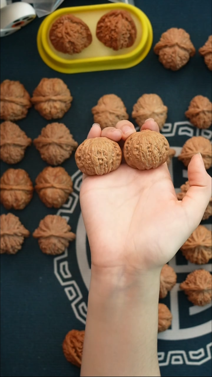 吊坠文玩核桃铁锤40全