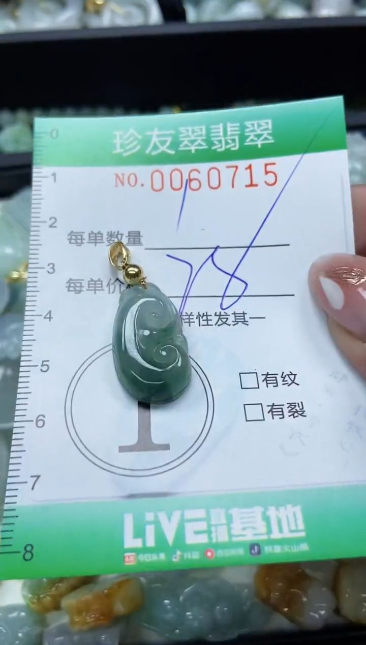 【闪购商品】翡翠颈饰未镶嵌闪购0060715