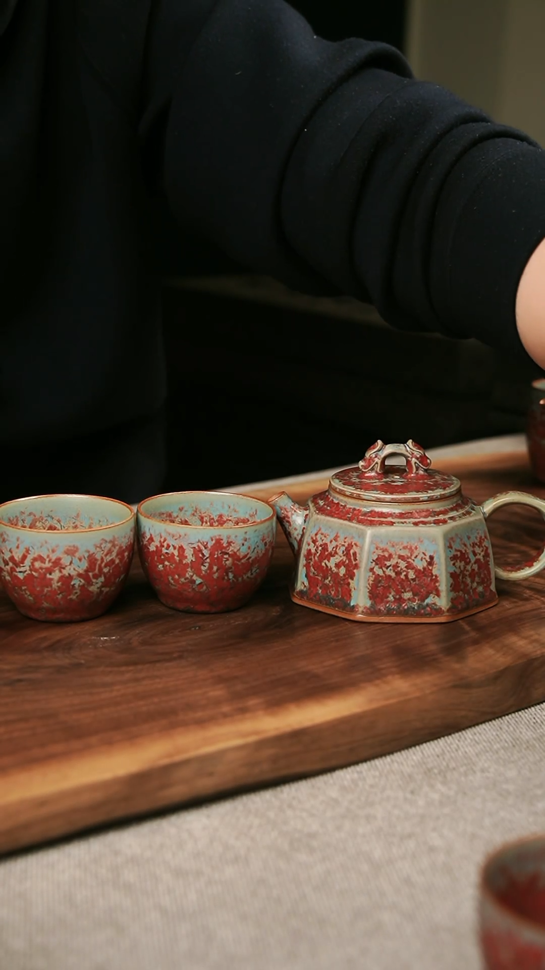 【闪购商品】瓷片钧瓷茶器茶具995