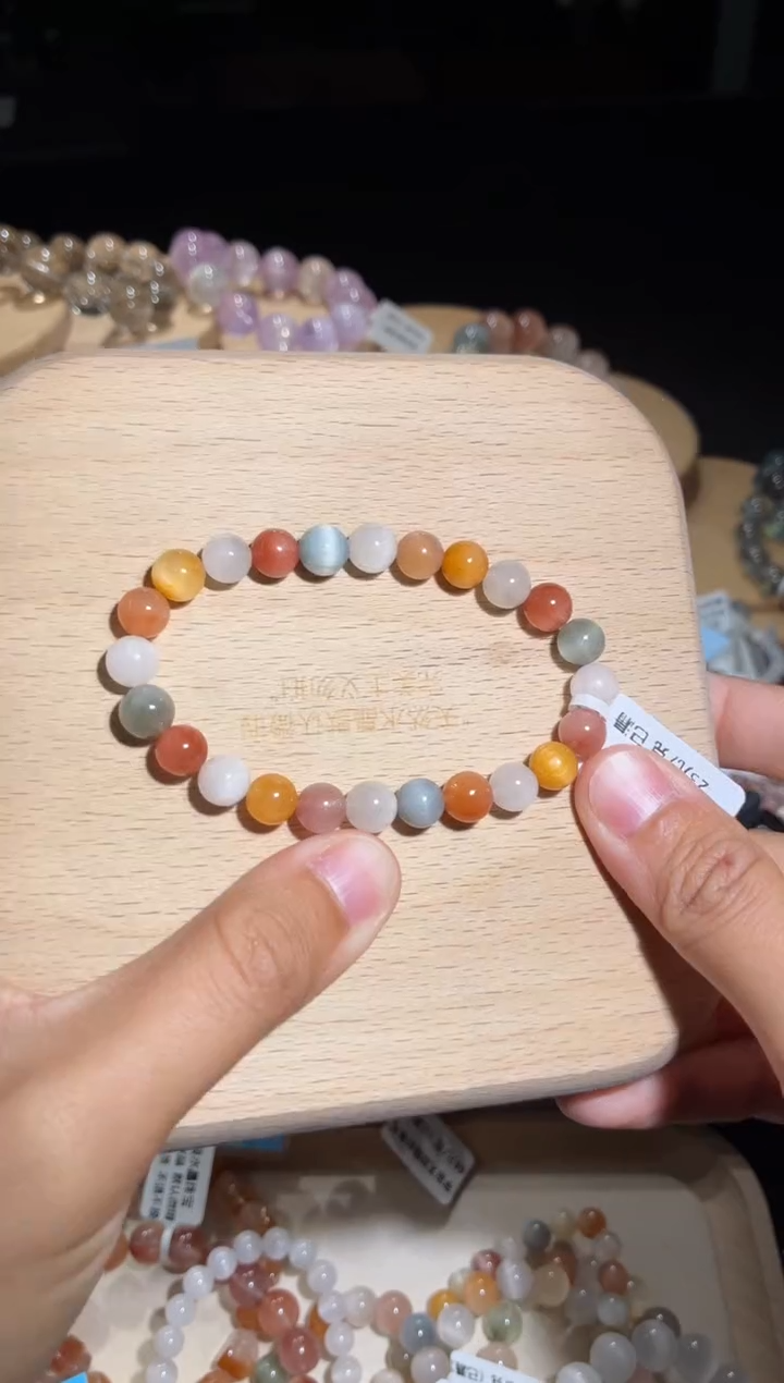 未镶嵌手链水晶116号多样性发一D 7+