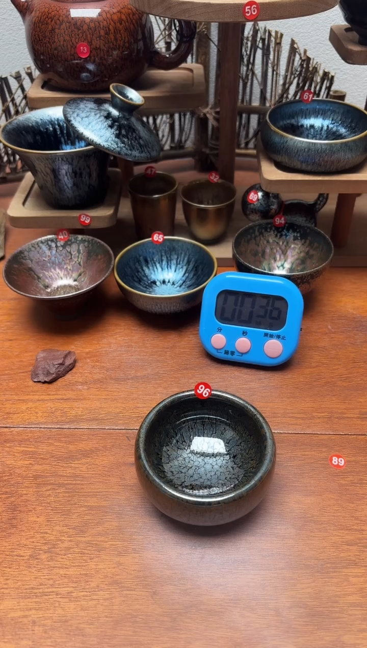 茶盏?***?96号建盏工匠茶器