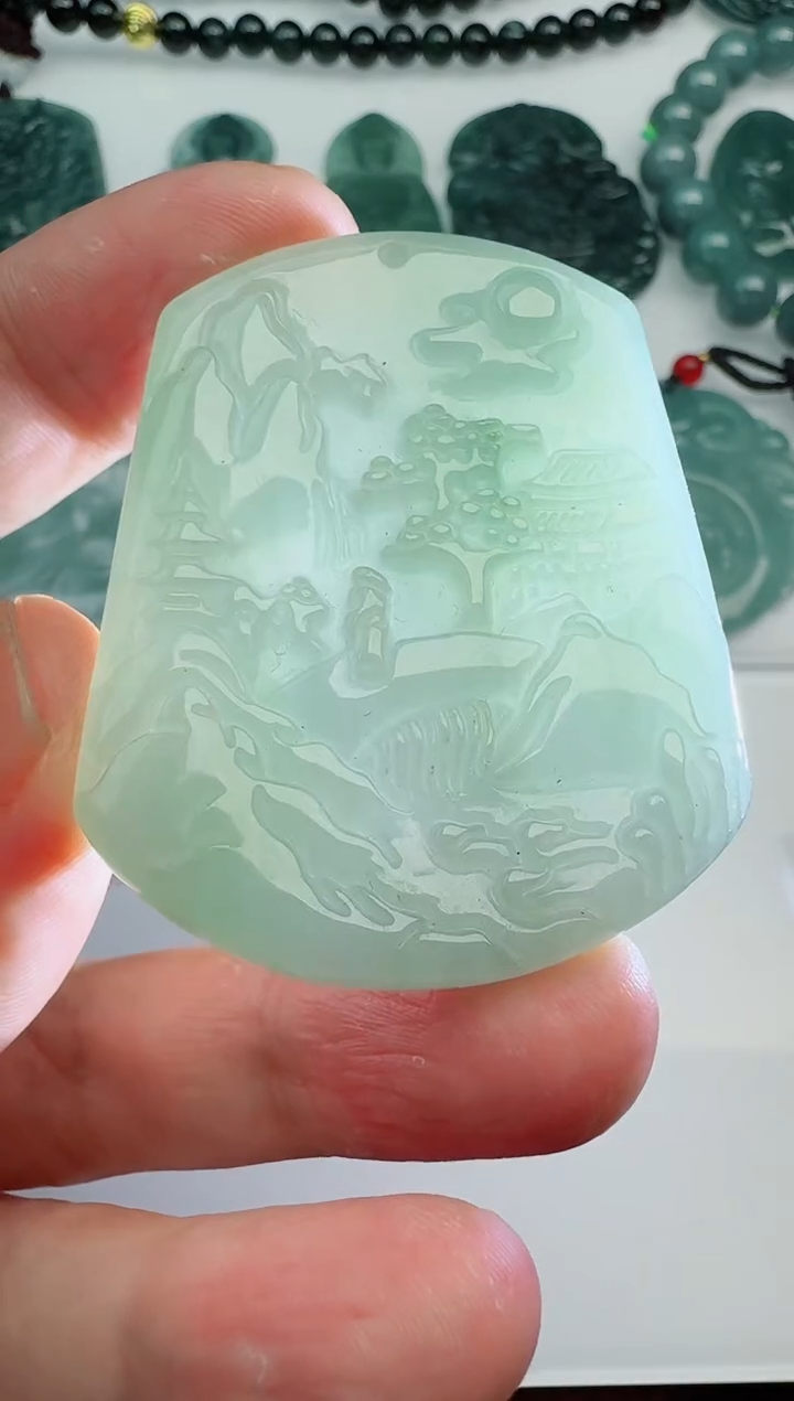 【闪购商品】翡翠颈饰未镶嵌1111111111111