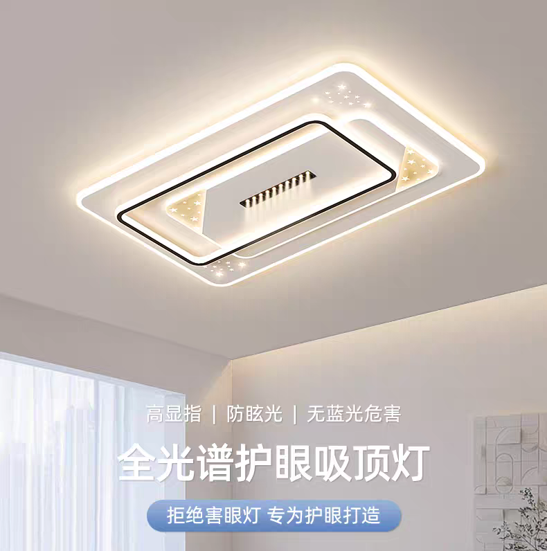 2025新款客厅主灯卧室灯饰现代简约吸顶灯吊灯全屋中山灯具厂直销