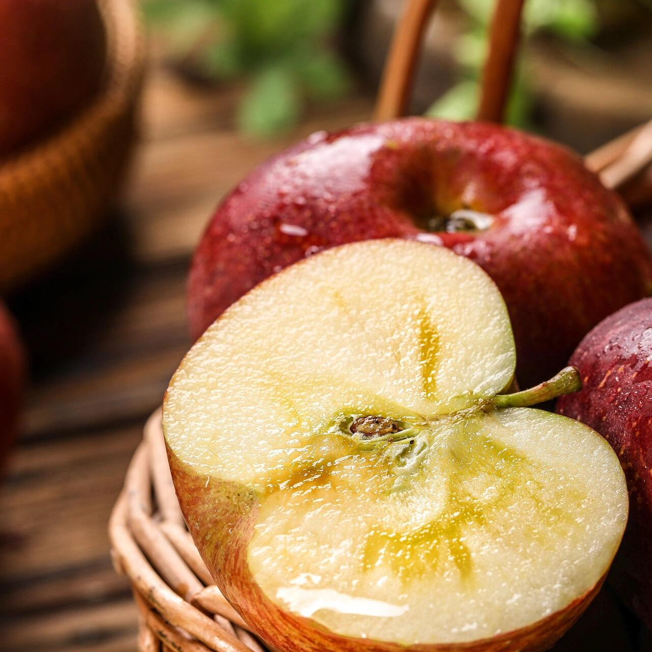 【阿克苏冰糖心苹果】爆汁  纯甜 带箱9斤左右