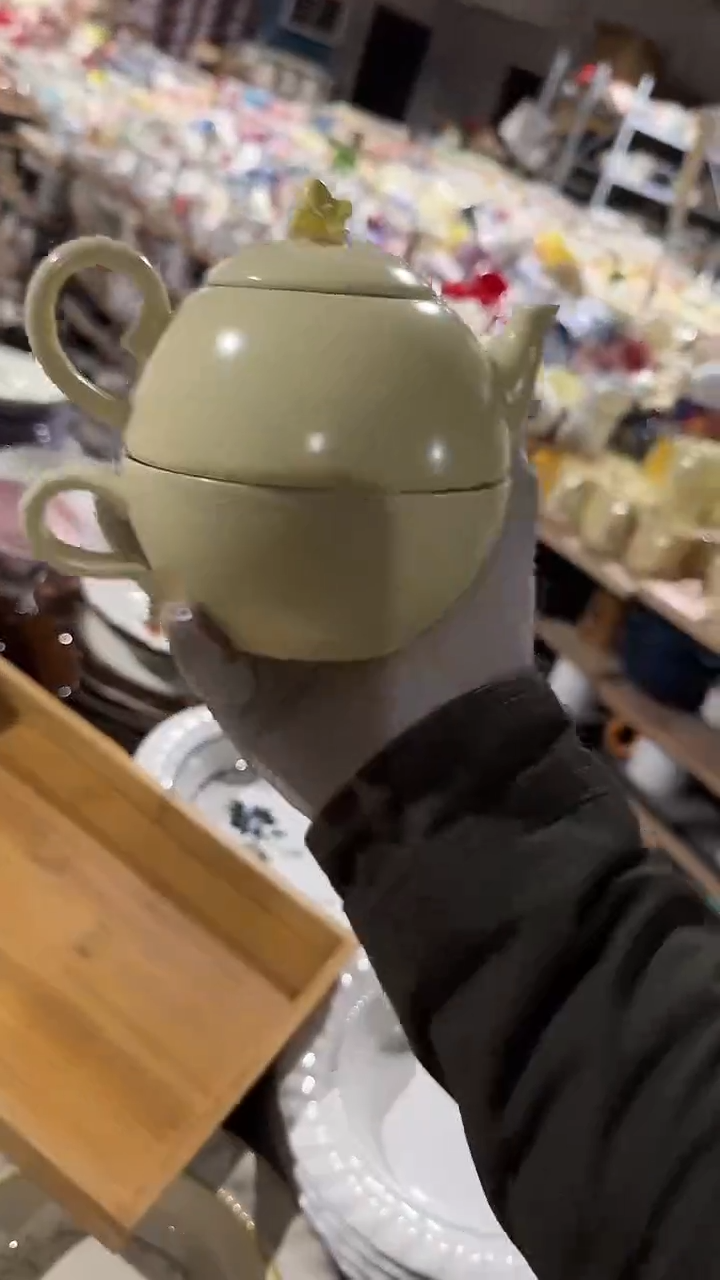 陶瓷星星子母壶微瑕 凑满20元包邮