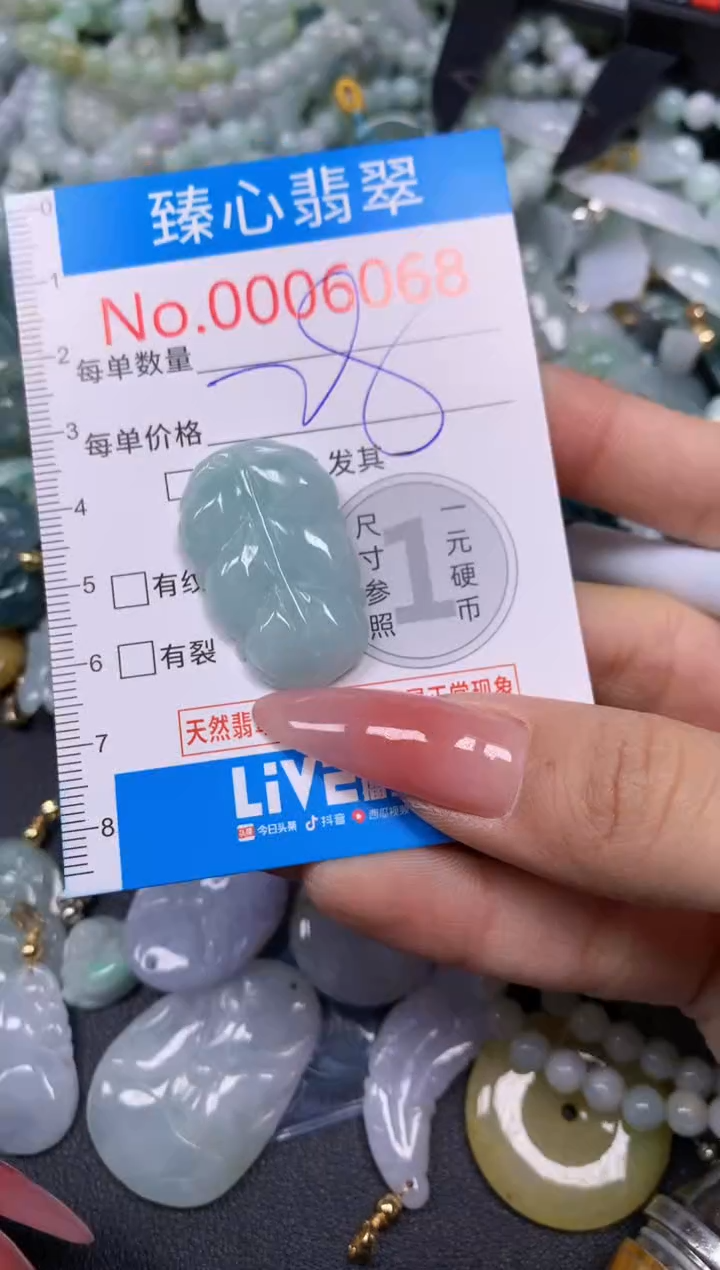 【闪购商品】翡翠颈饰未镶嵌含绳0006068