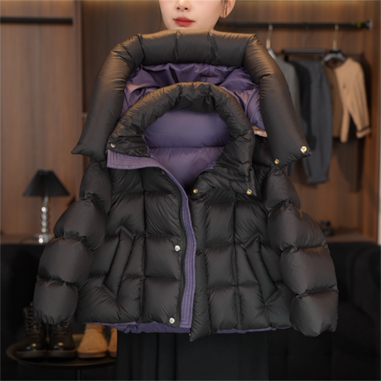 【森叔专属】2025冬季常规款时尚韩系儿童白鸭绒羽绒服611