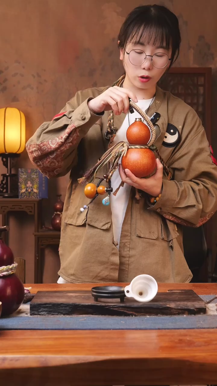 【闪购商品】46号精品大漆葫芦防腐防渗装水茶酒