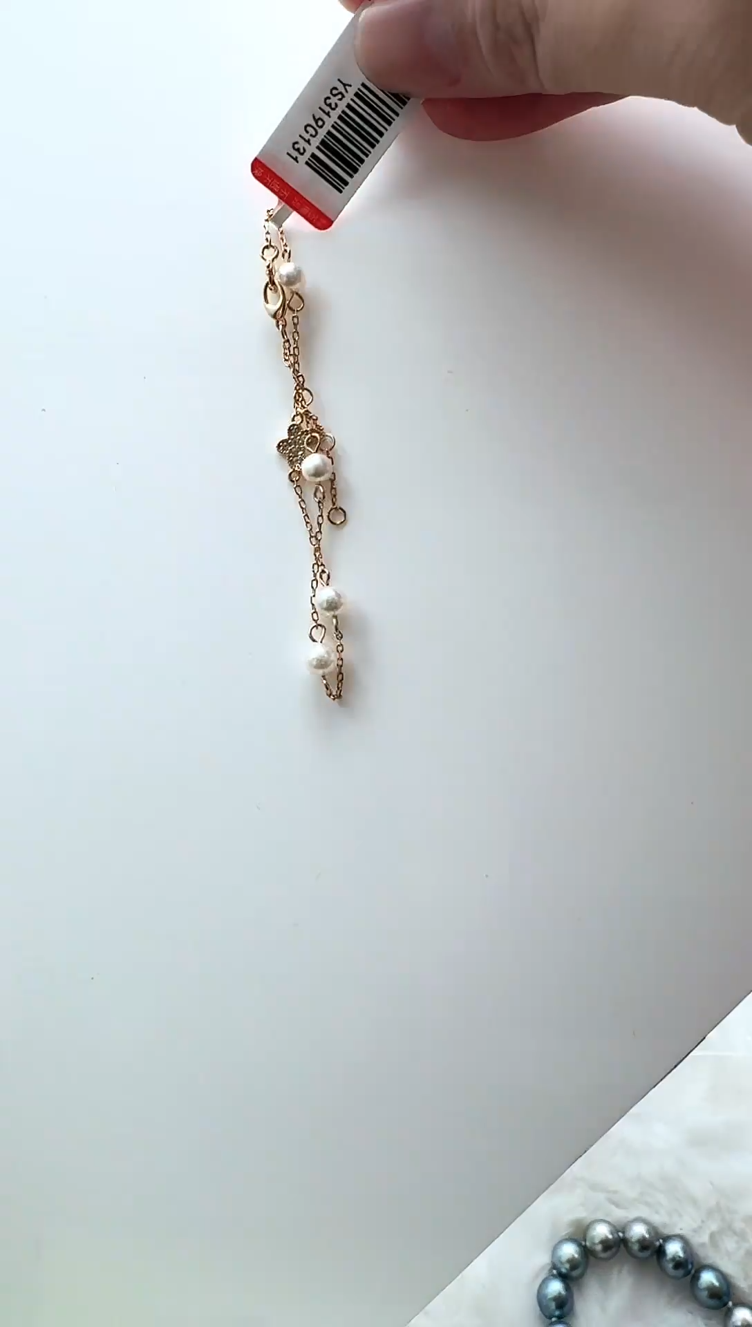 【闪购商品】海水珍珠AQ银S925镶嵌海水珍珠手链@@YS319