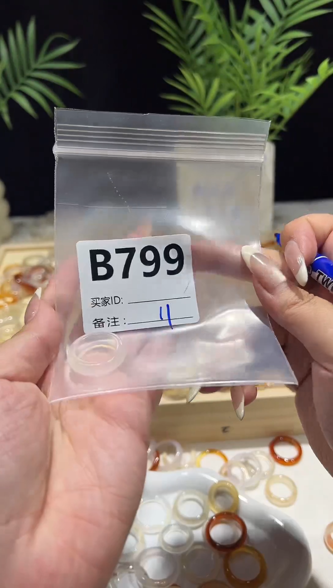 玛瑙/玉髓戒指合金玛瑙玉髓戒指福利款