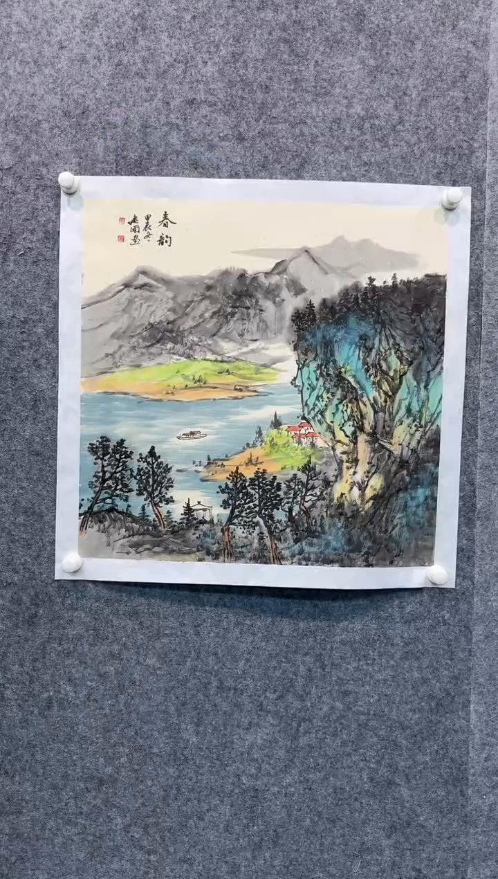 【闪购商品】国画pmw不二轩旗舰店国画HJG57