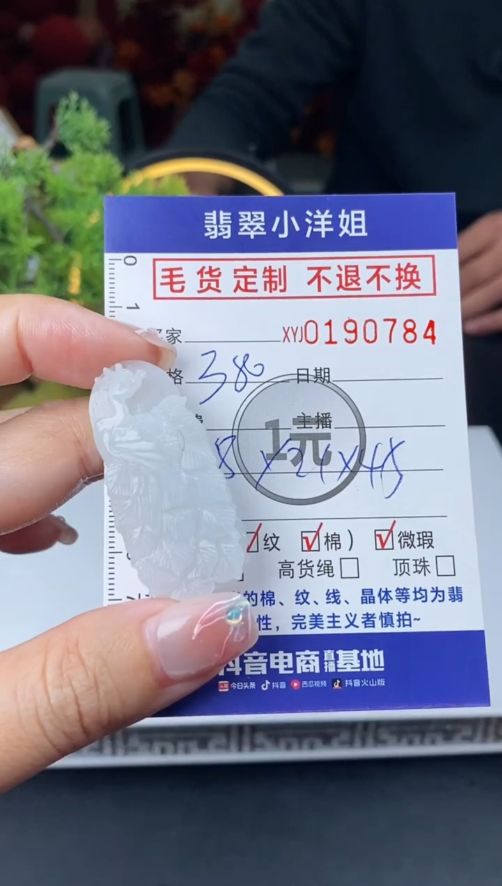 【闪购商品】定制翡翠未镶嵌毛货商品 不退换/0784