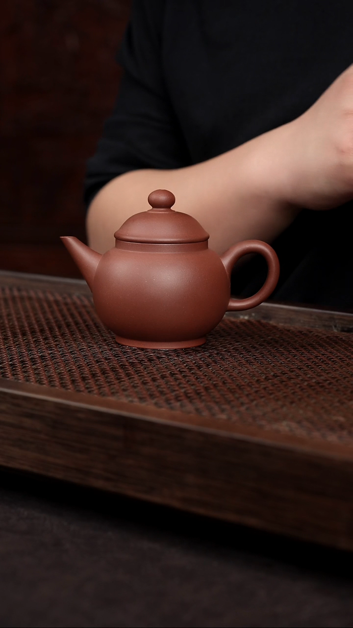【闪购商品】紫砂茶壶超矿标底槽清笠帽水平