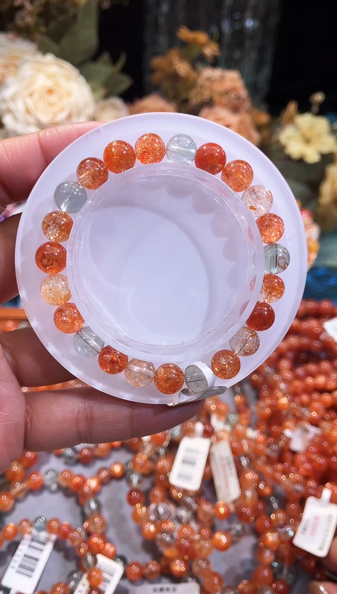 未镶嵌手串日光石阿鲁沙单圈8m+