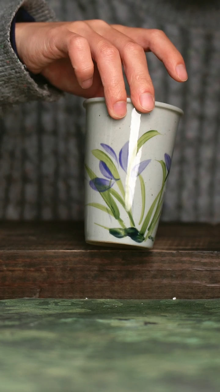 【闪购商品】青诗集手工手绘瓷器