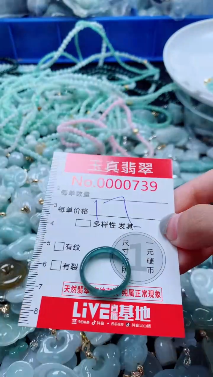 吊坠(不含链)未镶嵌翡翠0739