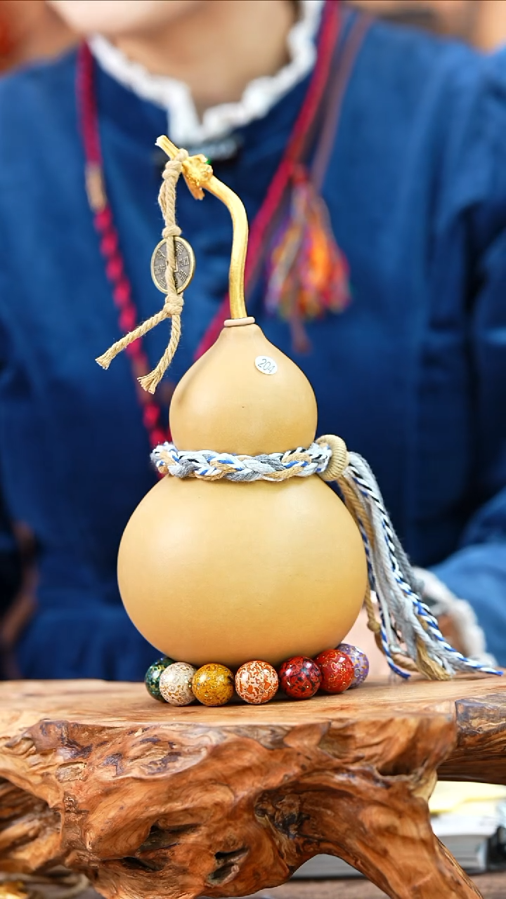 【闪购商品】204—光岳葫天然大漆酒葫芦不含漆珠