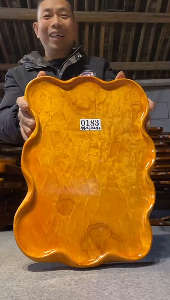 【闪购商品】实木茶盘 一物一拍（不含配件）