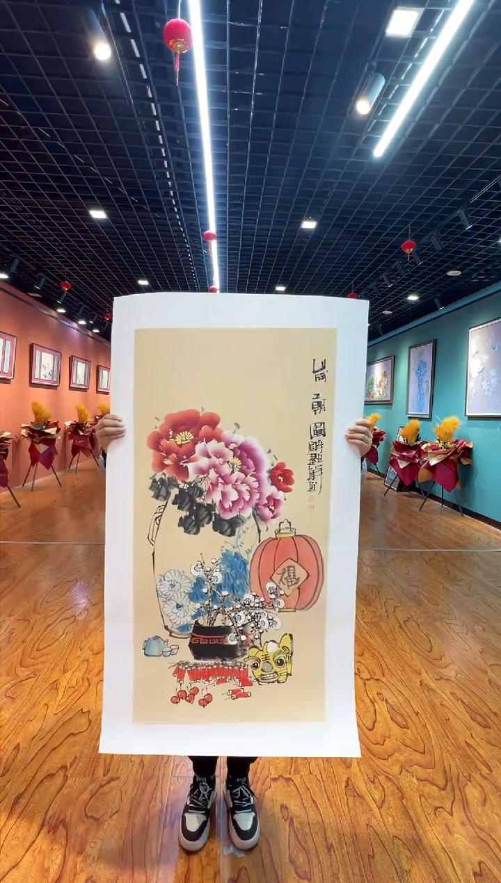 【闪购商品】国画周建真老师作品
