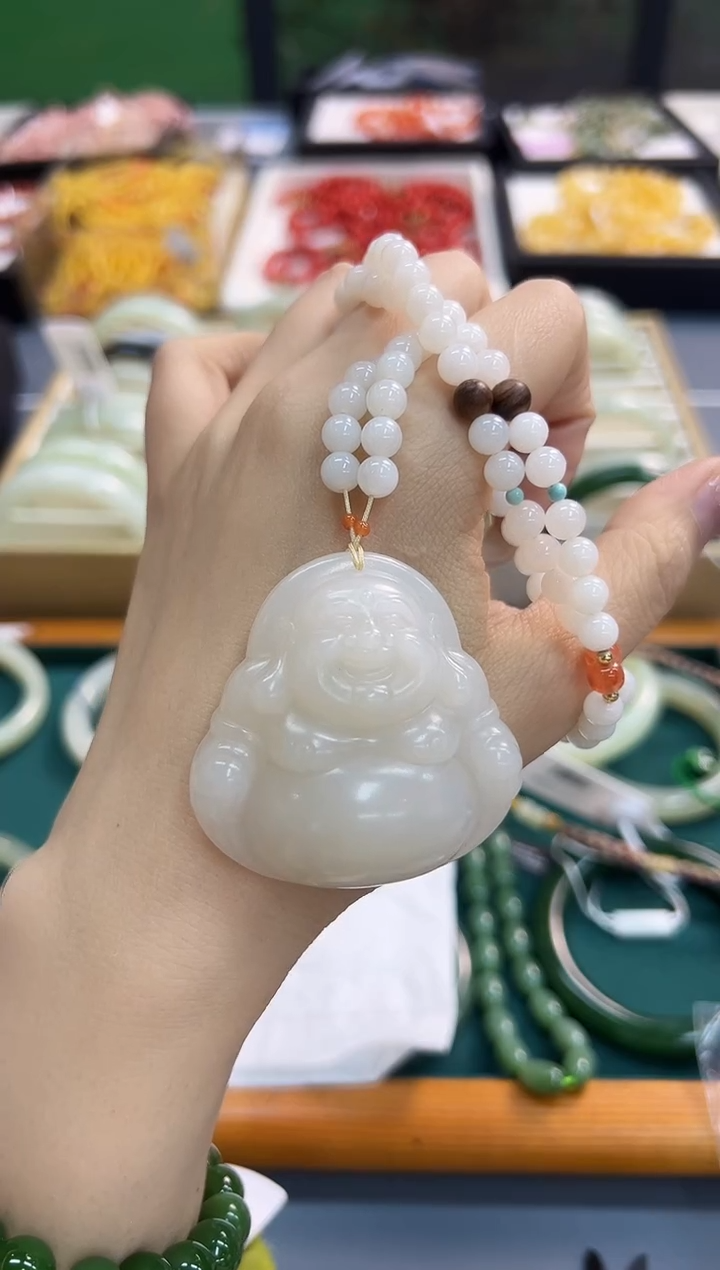 【闪购商品】和田玉颈饰未镶嵌v0064