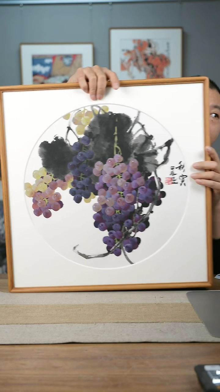 【闪购商品】书法协会会员老师带框作品-