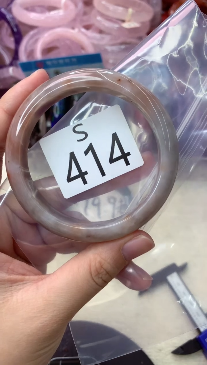 未镶嵌手镯水晶S414-54