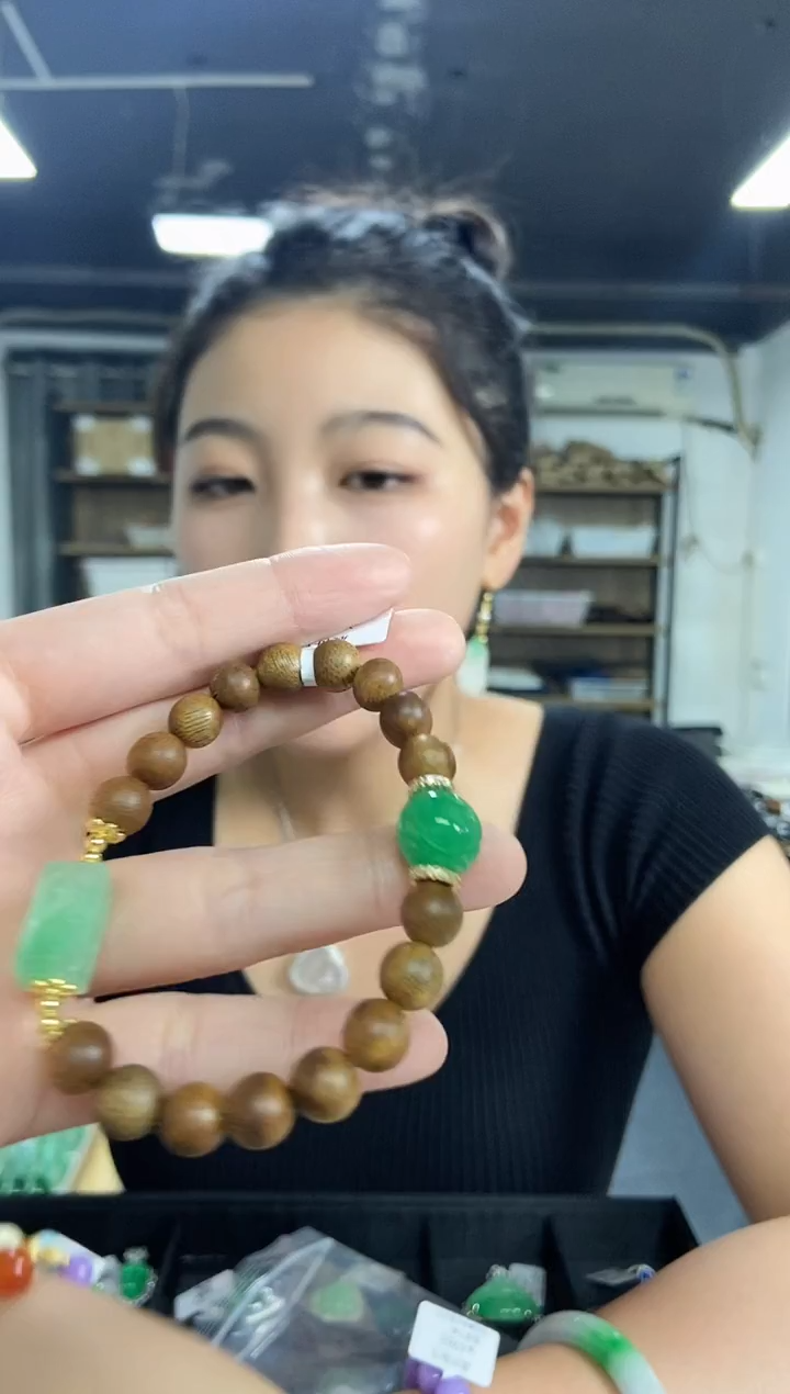 未镶嵌手链翡翠闪购链接多样性发其一颜色微差
