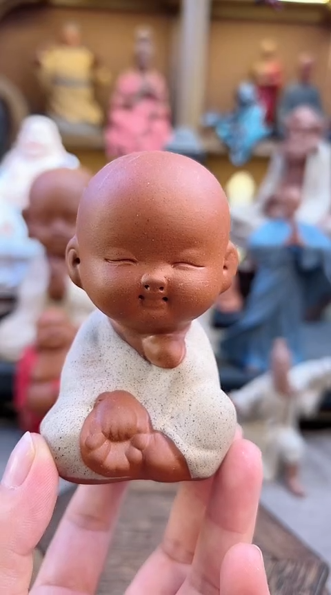 紫砂茶宠器闵茶宠摆件