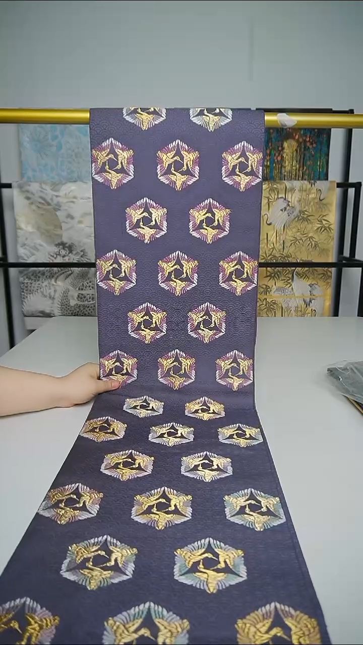 织绣织锦17帝王紫