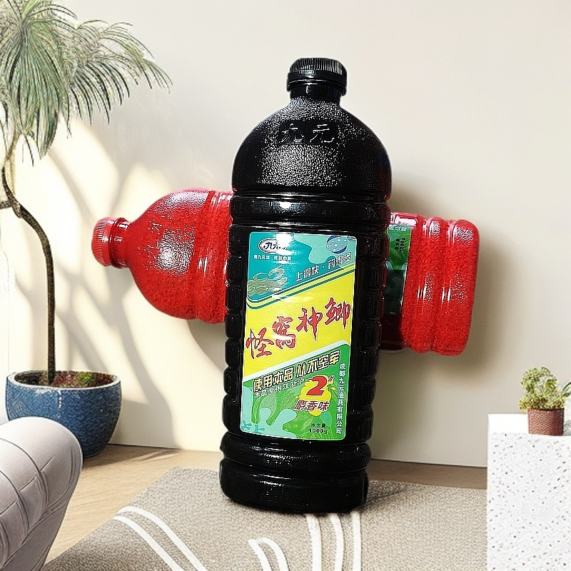 九元：怪窝神鲫2号麝香味，野钓渔具用品