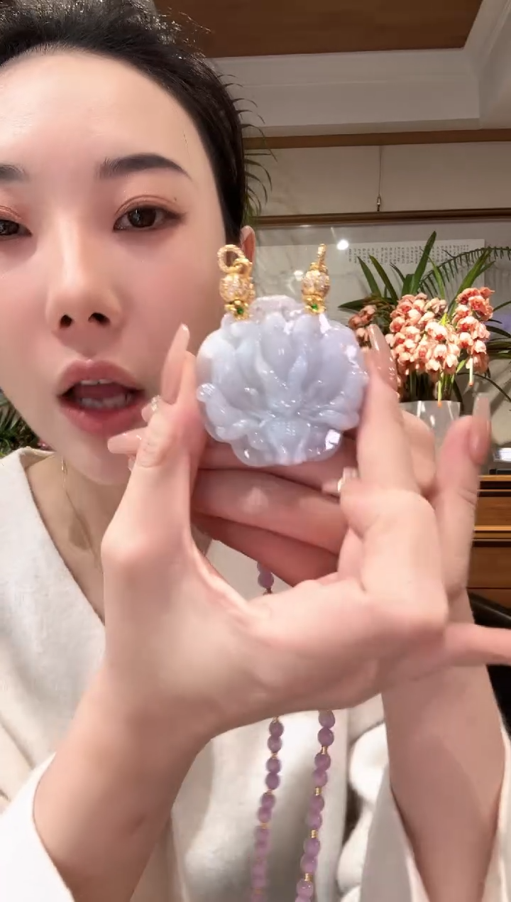 【闪购商品】翡翠颈饰未镶嵌国风