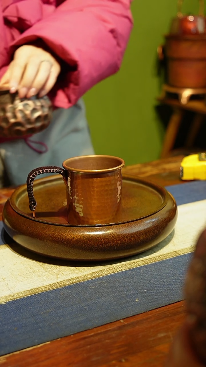 【闪购商品】纯紫铜小号咖啡杯