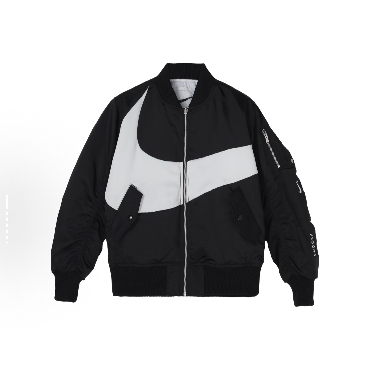 NIKE耐克撞色大LOGO双面穿宽松运动外套男款DD6056-010